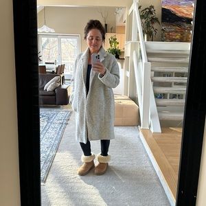 Vince coat size M- light gray